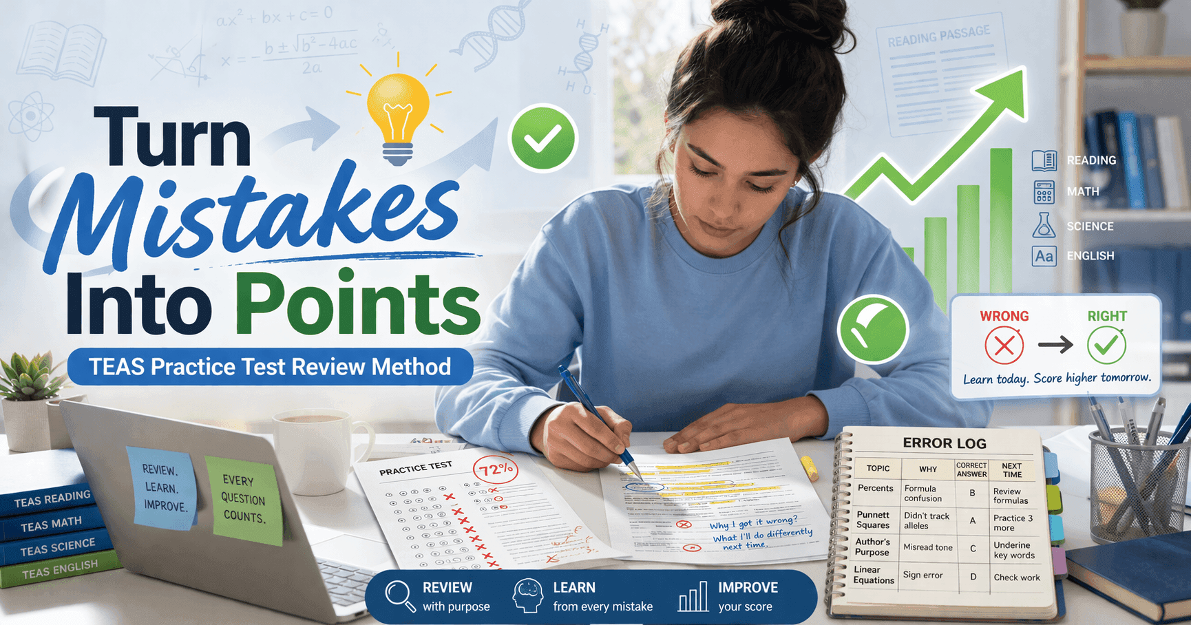 TEAS Practice Test Review: Turn Mistakes Into Points